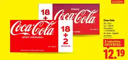 Lidl COCA-COLA offre