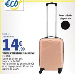 E.Leclerc Valise extensible offre