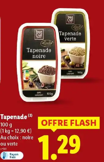 Lidl DELUXE Tapenade offre