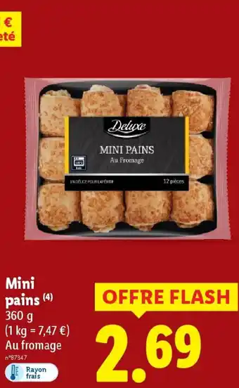 Lidl DELUXE Mini pains offre