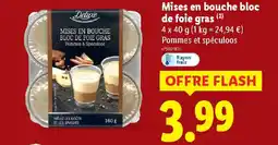 Lidl DELUXE Mises en bouche bloc de foie gras offre