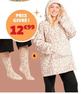 Gifi Coffret plaid pull + chaussettes offre