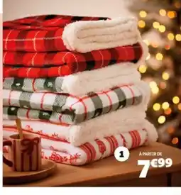 Gifi Plaid de noël offre
