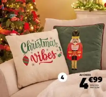Gifi Coussin de noël offre