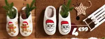 Gifi Chaussons de noël plusieurs offre