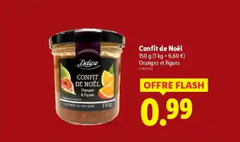 Lidl DELUXE Confit de Noël offre