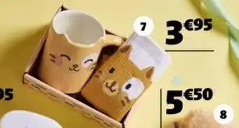 Gifi Coffret mug et chaussettes offre