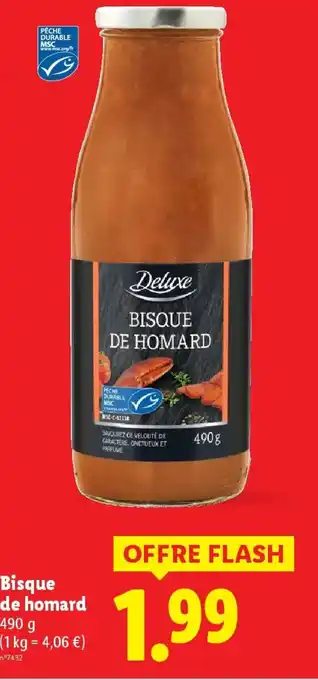 Lidl DELUXE Bisque de homard offre