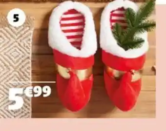 Gifi Chaussons de noël offre