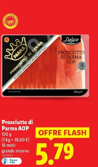 Lidl DELUXE Prosciutto di Parma AOP offre