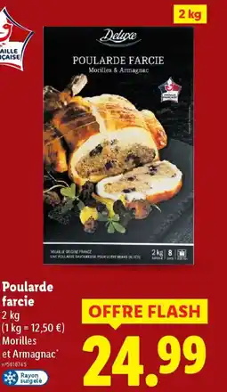 Lidl DELUXE Poularde farcie offre