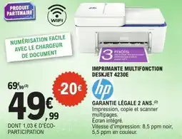 E.Leclerc Imprimante multifonction deskjet 4230e offre