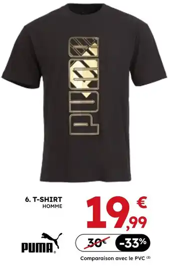 Sport 2000 Puma t-shirt homme offre