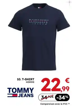 Sport 2000 Tommy jeans t-shirt homme offre