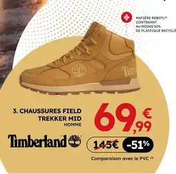 Sport 2000 Timberland chaussures field trekker mid homme offre