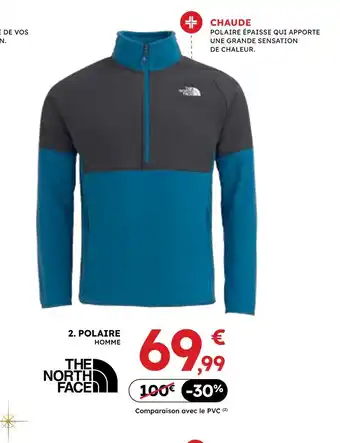 Sport 2000 The north face polaire homme offre