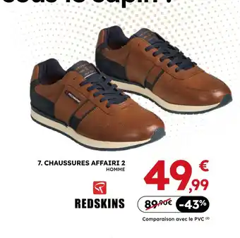 Sport 2000 Redskins chaussures affairi 2 homme offre