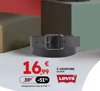 Sport 2000 Levi's ceinture homme offre