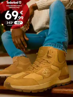 Sport 2000 Timberland chaussures field trekker mid offre