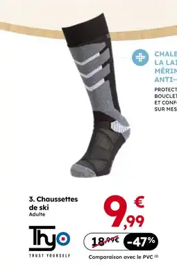Sport 2000 Thyo chaussettes de ski offre
