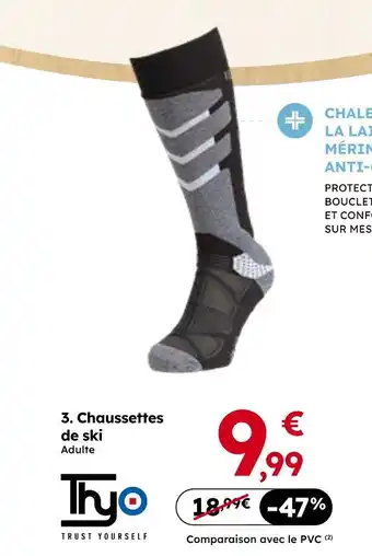 Sport 2000 Thyo chaussettes de ski offre