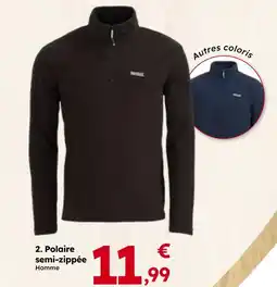 Sport 2000 Regatta polaire semi-zippée offre