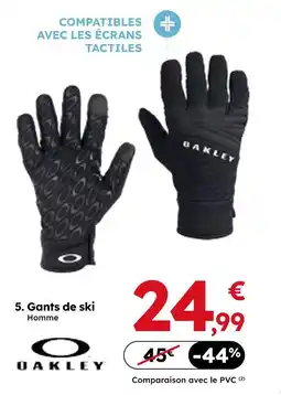 Sport 2000 Oakley gants de ski offre