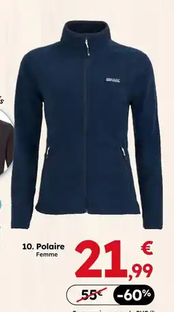 Sport 2000 Polaire femme offre