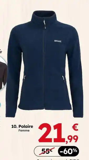 Sport 2000 Polaire femme offre