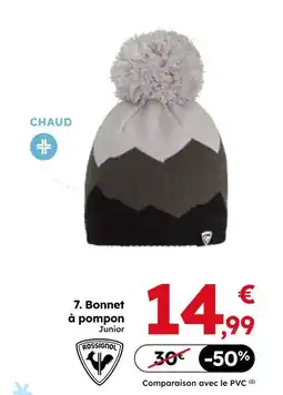 Sport 2000 Rossignol bonnet à pompon junior offre