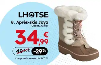 Sport 2000 Lhotse après-skis joya cadet/junior offre