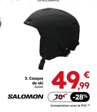 Sport 2000 Salomon casque de ski junior offre