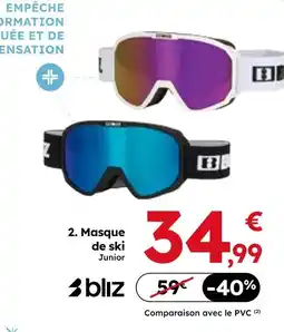 Sport 2000 Masque de ski junior offre