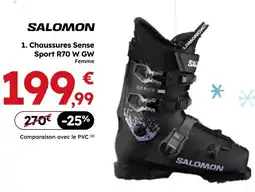 Sport 2000 Salomon chaussures sense sport r70 w gw femme offre