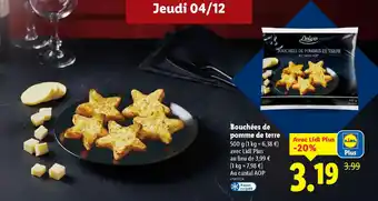 Lidl DELUXE Bouchées de pomme de terre offre
