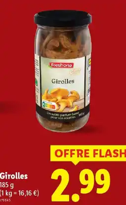 Lidl FRESHONA Girolles offre