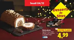Lidl DELUXE Bûche glacée offre