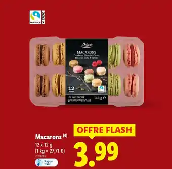 Lidl DELUXE Macarons offre