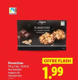 Lidl DELUXE Florentines offre