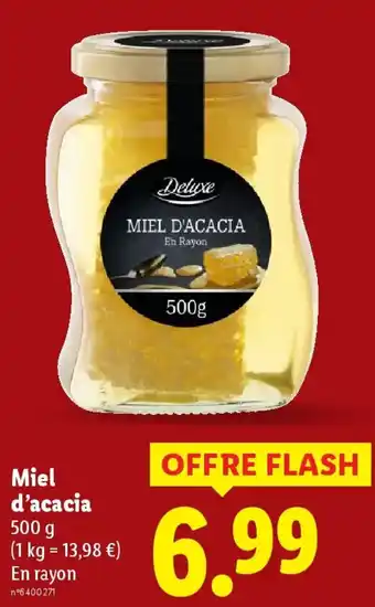 Lidl DELUXE Miel d'acacia offre