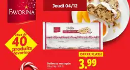 Lidl FAVORINA Stollen with Marzipan offre