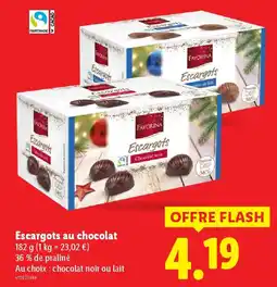 Lidl Escargots au chocolat offre