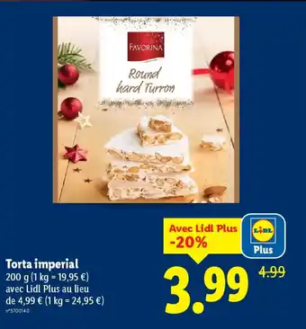Lidl FAVORINA Torta imperial offre