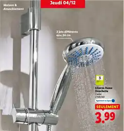 Lidl Livarno Home Douchette offre