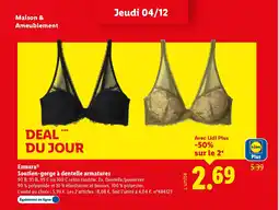 Lidl ESMARA Soutien-gorge à dentelle armatures offre