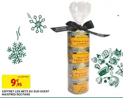Intermarché Maistres occitans coffret les mets du sud-ouest offre