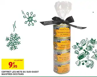 Intermarché Maistres occitans coffret les mets du sud-ouest offre