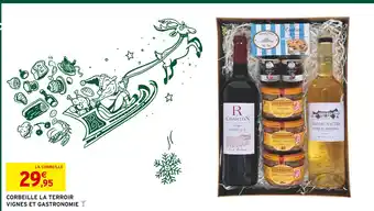 Intermarché La terroir vignes et gastronomie corbeille offre