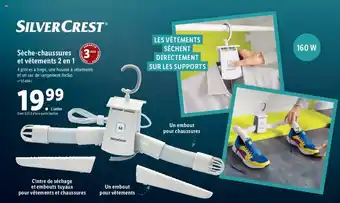 Lidl Seche-chaussures et vêtements 2 en 1 offre
