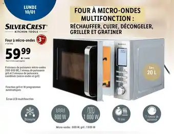 Lidl Four à micro-ondes offre